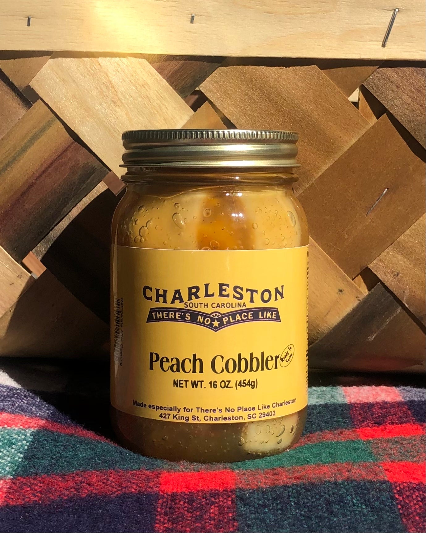 Peach Cobbler/ Southern Pie in A Jar.