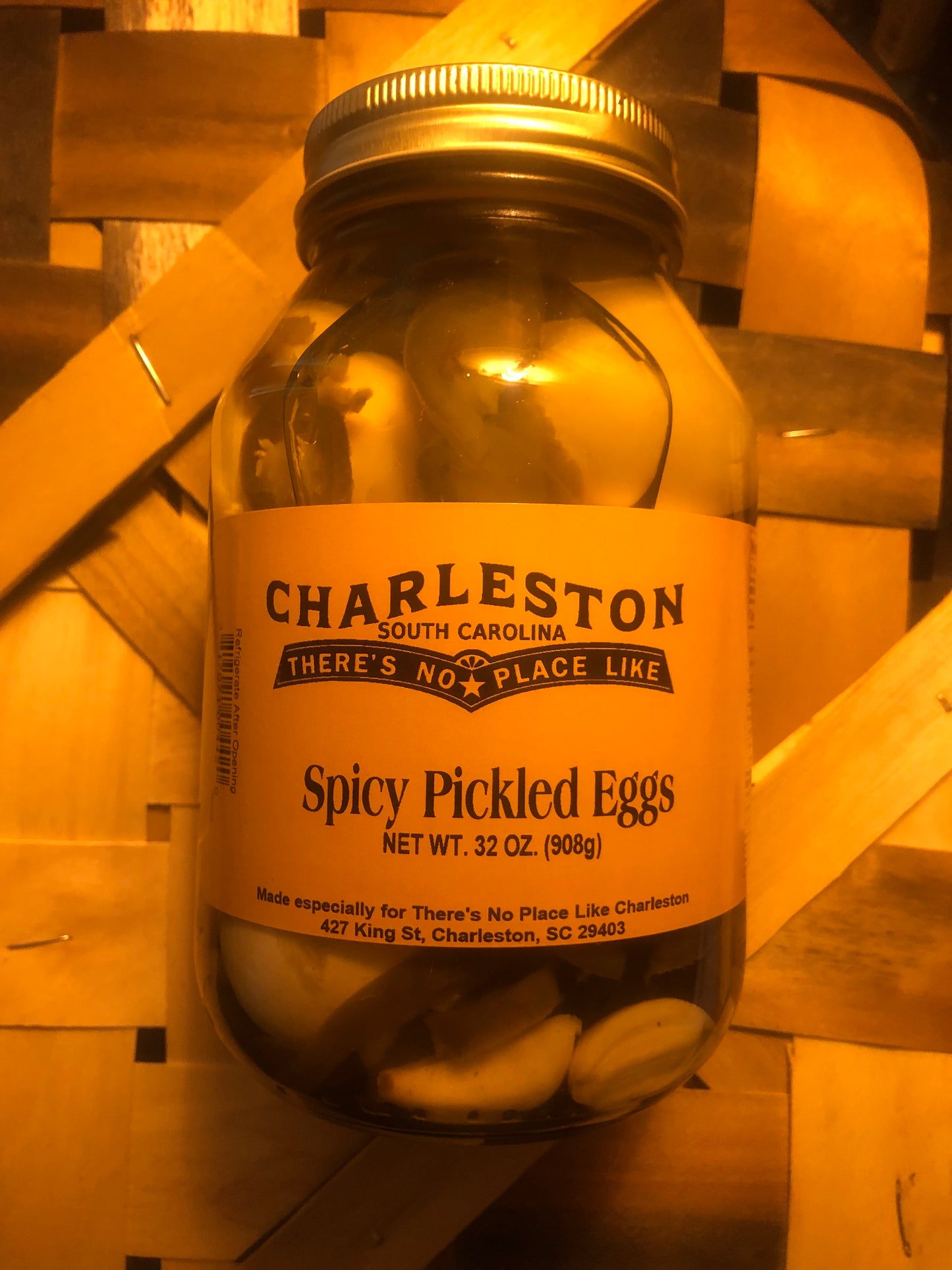 Spicy Pickled Eggs / A Charleston Classic